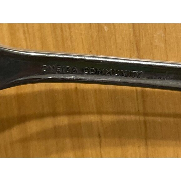 Oneida Community Clarette Stainless Flatware Hostess Serving Pieces Set Of 6 - Picture 3 of 3